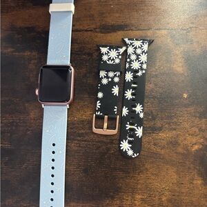 Apple Watch with two bands included
